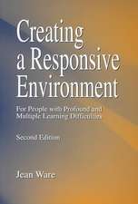 Creating a Responsive Environment for People with Profound and Multiple Learning Difficulties