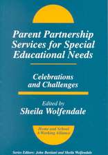 Parent Partnership Services for Special Educational Needs: Celebrations and Challenges