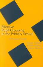 Effective Pupil Grouping in the Primary School: A Practical Guide