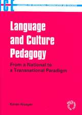 Language and Culture Pedagogy