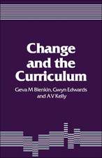 Change and the Curriculum