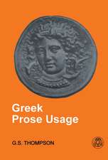 Greek Prose Usage