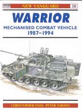 Warrior Mechanised Combat Vehicle 1987-94