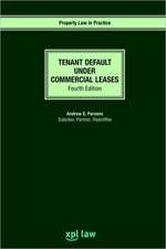 Tenant Default Under Commercial Leases