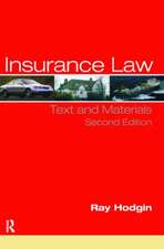 Insurance Law: Text and Materials