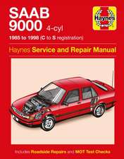 Saab 9000 (4–cyl) (85 – 98) Haynes Repair Manual