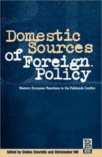 Domestic Sources of Foreign Policy