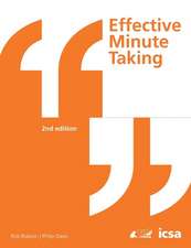 Effective Minute Taking 2nd Edition