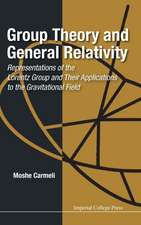 Group Theory & General Relativity