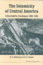 Seismicity of Central America, The: A Descriptive Catalogue 1898-1995