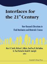 Interfaces for the 21st Century: New Research Directions in Fluid Mechanics and Materials Science