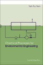 Chemical Processes for Environmental Engineering