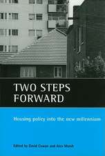 Two steps forward: Housing policy into the new millennium