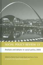 Social Policy Review 17