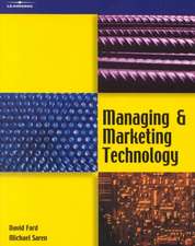 Managing and Marketing Technology