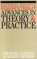 Rational Emotive Behaviour Therapy – Advances in Theory and Practice