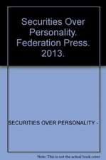 Securities Over Personality