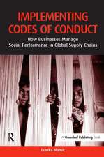 Implementing Codes of Conduct