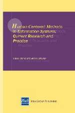 Human Centered Methods in Information Systems