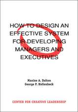 How to Design an Effective System for Developing Managers and Executives