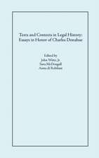 Texts and Contexts in Legal History