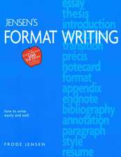 Jensen's Format Writing