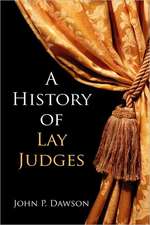 A History of Lay Judges