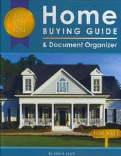 Very Best Home Buying Guide & Document Organizer