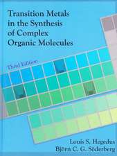 Transition Metals in the Synthesis of Complex Organic Molecules