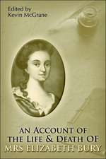 An Account of the Life & Death of Mrs. Elizabeth Bury