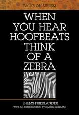 When You Hear Hoofbeats Think of a Zebra: Talks on Sufism