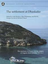 The Settlement at Dhaskalio