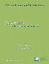 Effective Governance in International Schools