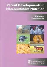 Recent Developments in Non-Ruminant Nutrition