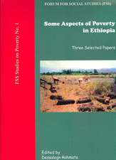 Some Aspects of Poverty in Ethiopia