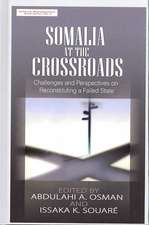 Somalia at the Crossroads: Challenges and Perspectives in Reconstituting a Failed State (Hb)