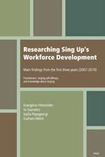 Researching Sing Up's Workforce Development: Main Findings from the First Three Years (Practitioners' Singing Self-Efficacy and Knowledge about Singin