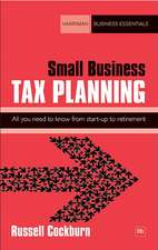 Small Business Tax Planning