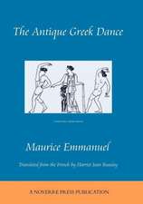 The Antique Greek Dance