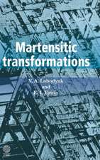 Martensitic Transformations