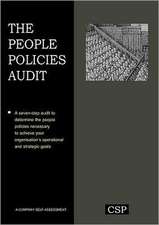 The People Policies Audit