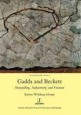 Gadda and Beckett: Storytelling, Subjectivity and Fracture