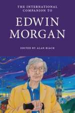 International Companion to Edwin Morgan