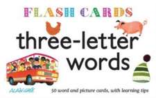 Three–Letter Words – Flash Cards