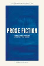 UEA Creative Writing Anthology Prose Fiction