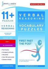 11+ Puzzles Vocabulary Puzzles Book 1