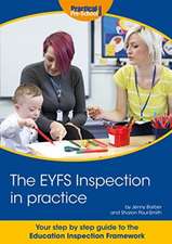 Barber, J: The EYFS Inspection in practice