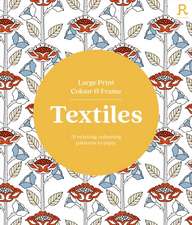 Large Print Colour & Frame - Textiles