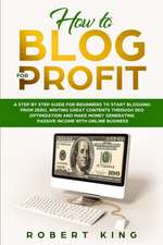 HOW TO BLOG FOR PROFIT