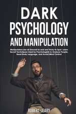 Dark Psychology and Manipulation